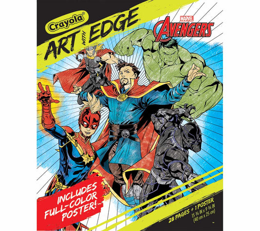 Art with Edge Marvel Avengers Infinity War & Endgame Coloring Book - US 0056