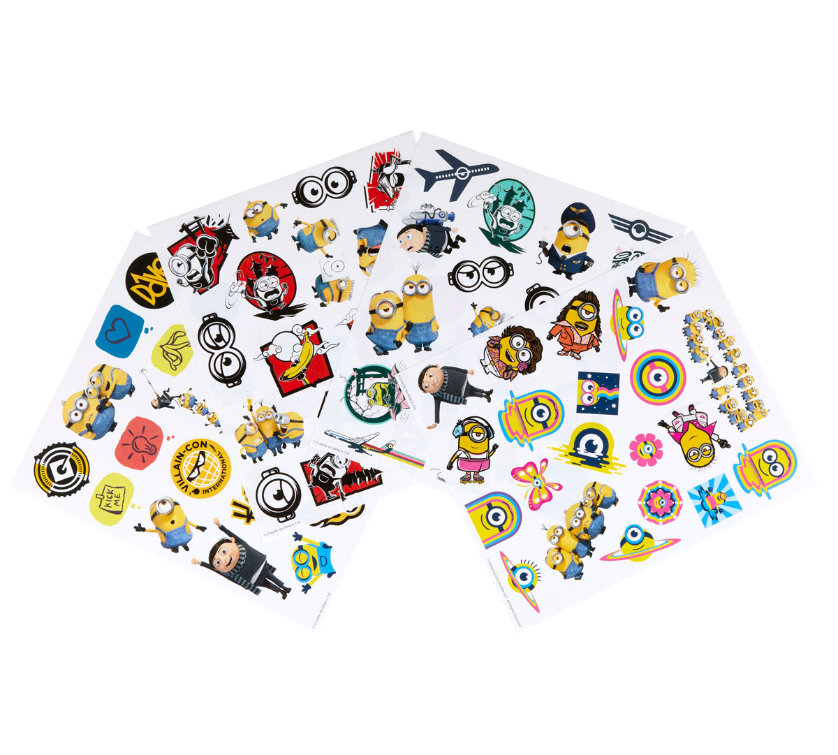 Minions 2 Color & Sticker Set - US 4686