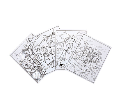 Well Dressed Pets Coloring Book - US 2175