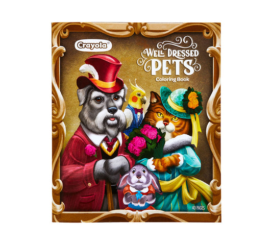 Well Dressed Pets Coloring Book - US 2175