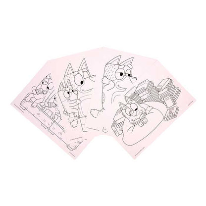 Bluey Create & Color Art Case - US 1402