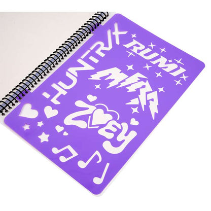 K-Pop Demon Hunters Color & Sketch Activity Pad - US 3005