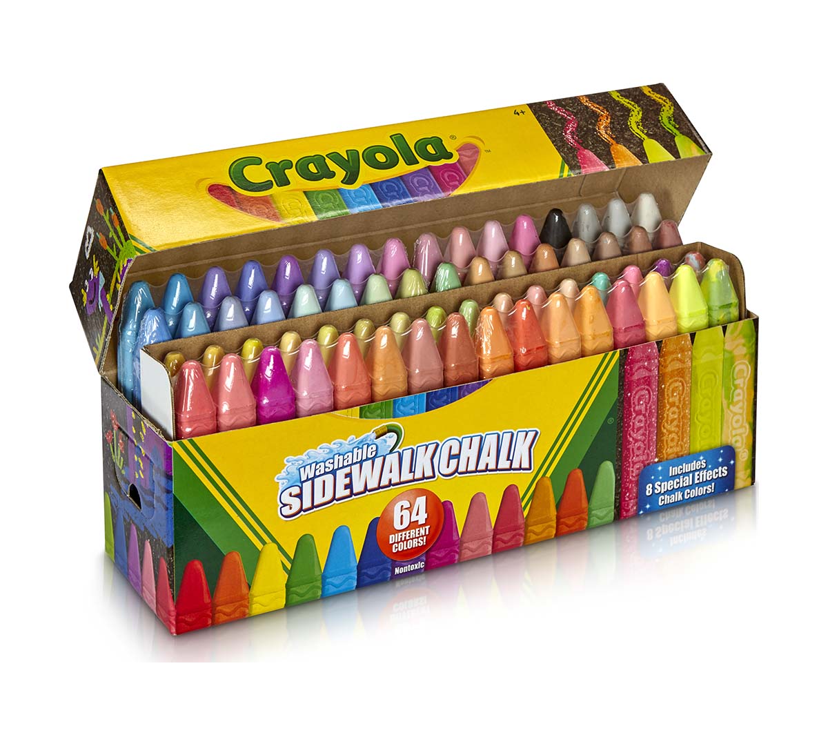 64 ct. Ultimate Sidewalk Chalk Collection - US 1833