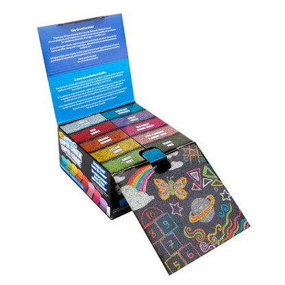 Washable Sidewalk Super Chalk, 10 count - US 6115