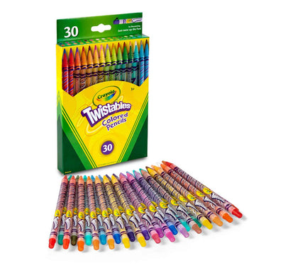Twistables Colored Pencils, 30 Count - US 4714