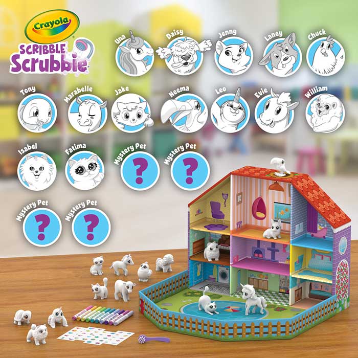 Scribble Scrubbie Ultimate Friendship Collection - US 3745