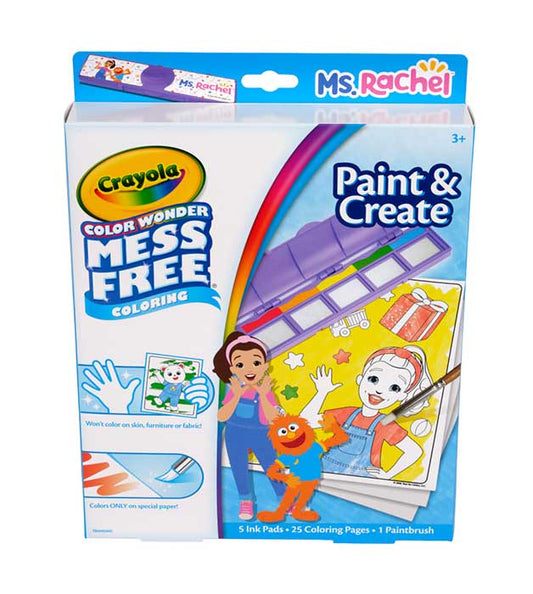Crayola Ms. Rachel Color Wonder Paint & Create Set - US 0393