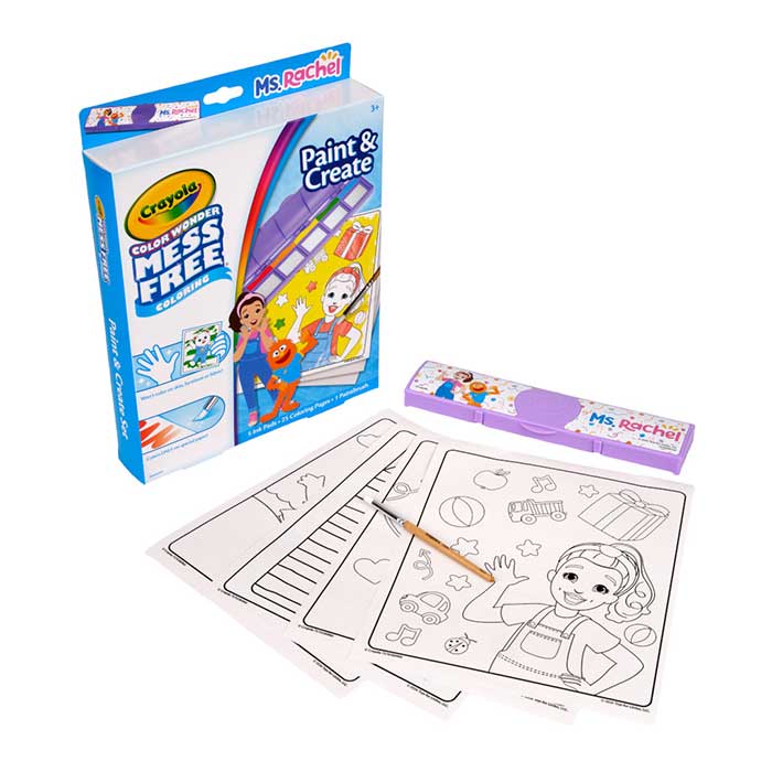 Crayola Ms. Rachel Color Wonder Paint & Create Set - US 0393